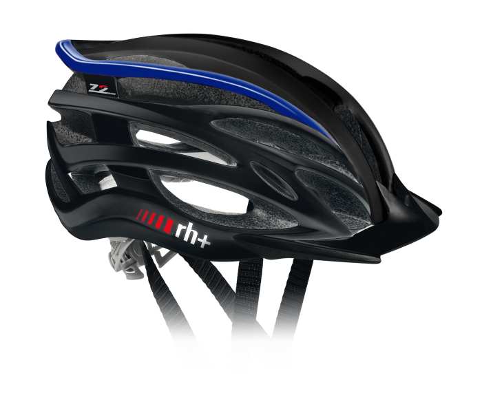 Kask rowerowy MTB szosowy zeroRH+ TwoinOne 2w1 czarny niebieski męski XS/M